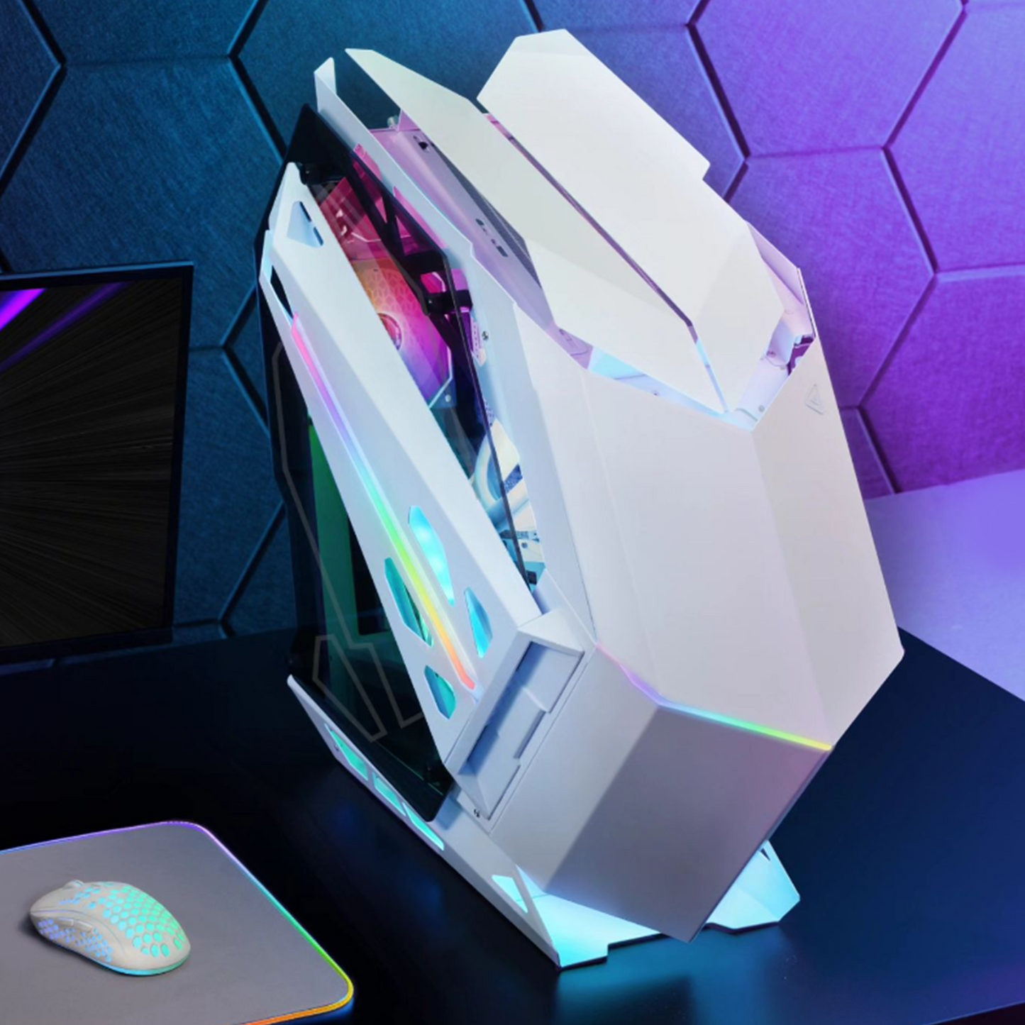 HAVOC WHITE Gaming Computer Case