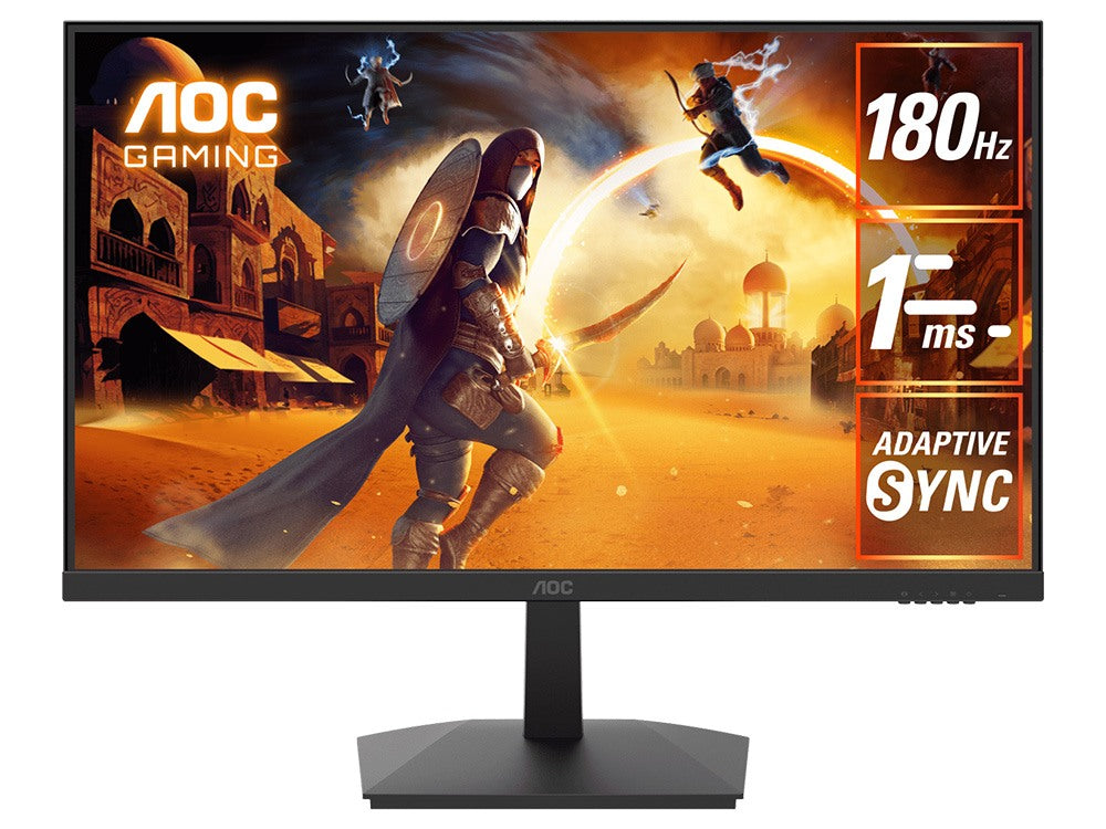 AOC 23.8" FHD VA 180Hz Adaptive-Sync Gaming Monitor (24G15N)