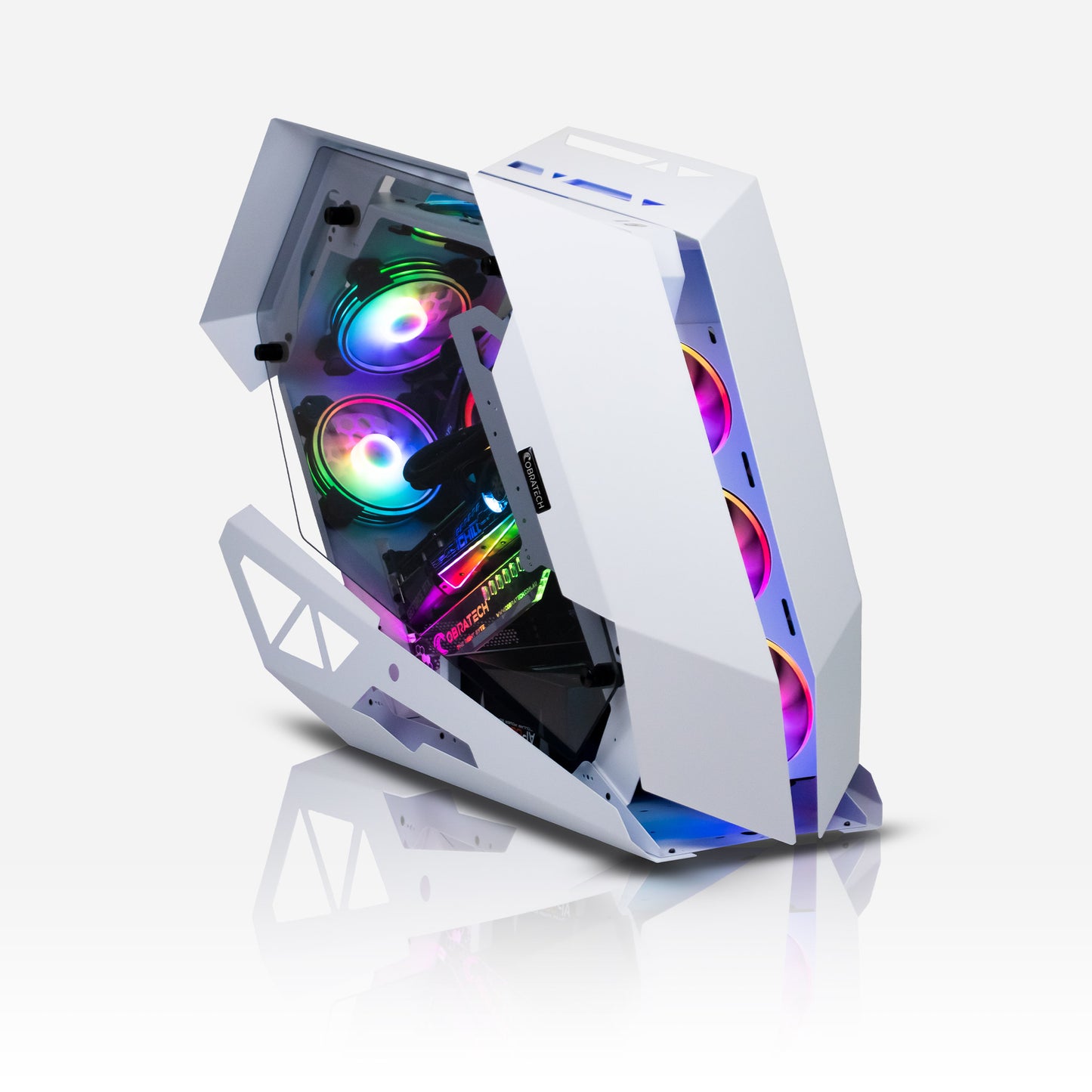 AHURA WHITE Gaming Computer Case