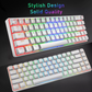 White 60% Mechanical Gaming Keyboard RGB