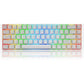 White 60% Mechanical Gaming Keyboard RGB