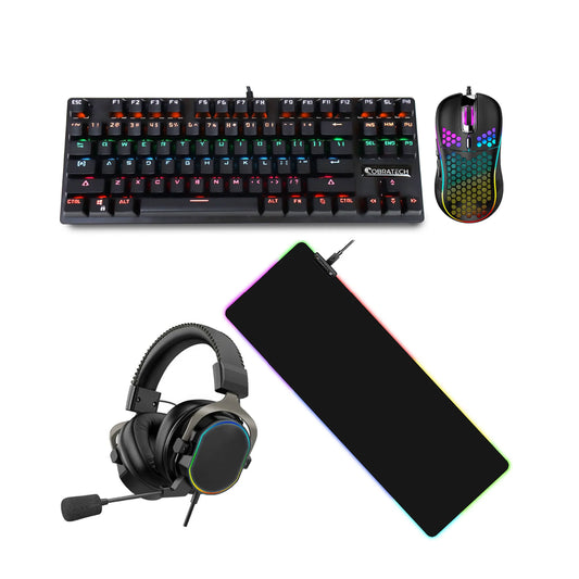 Cobratech 4in1 Gaming Combo Pack Bundle