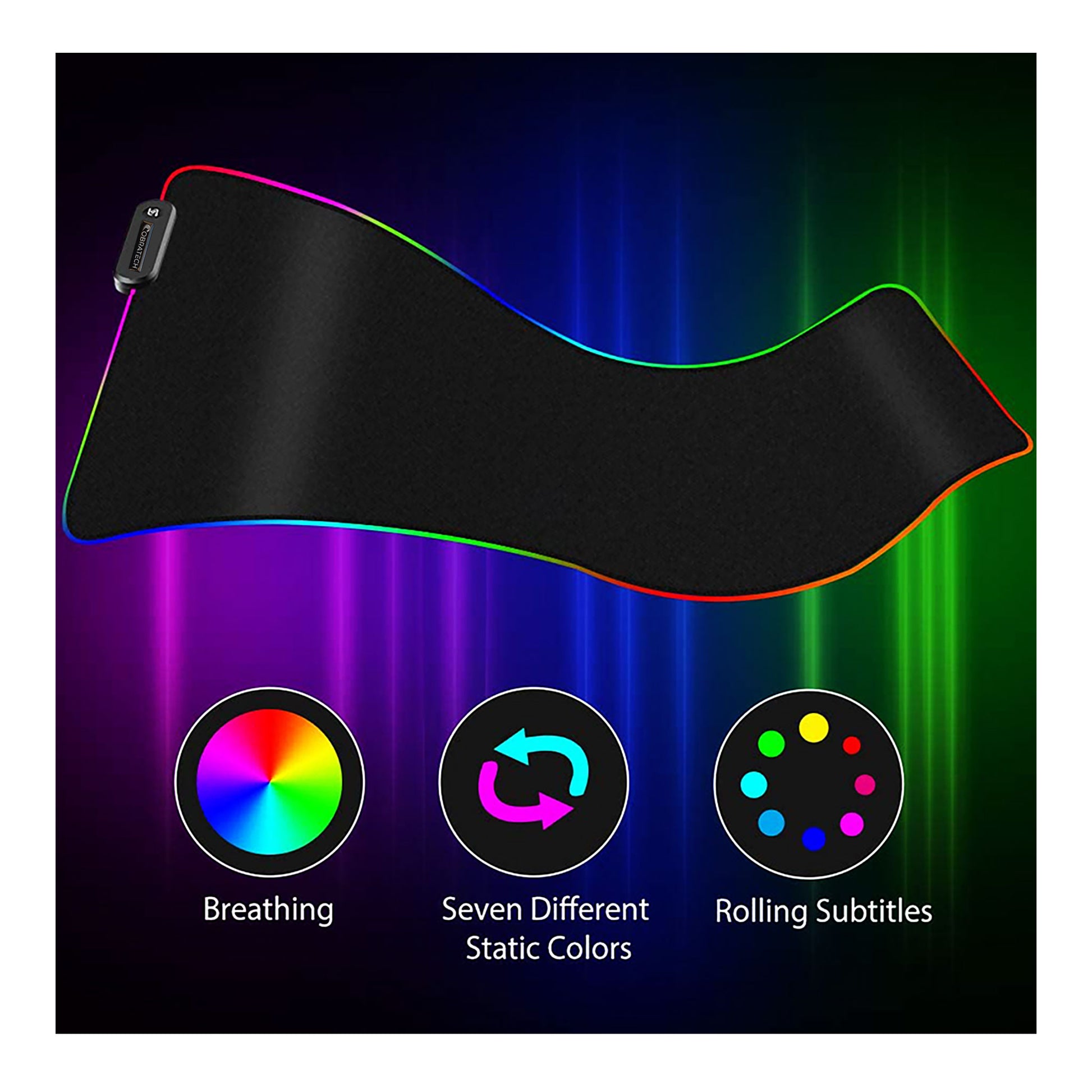 XXL RGB Gaming Mouse Pad - Cobratech PCs