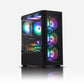 black custom gaming pcs