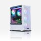 White RTX 3080 Custom Gaming PC Rig Melbourne